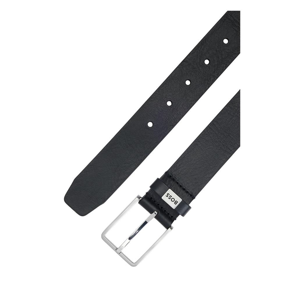Boss Mens Logo Cow Leather Belt