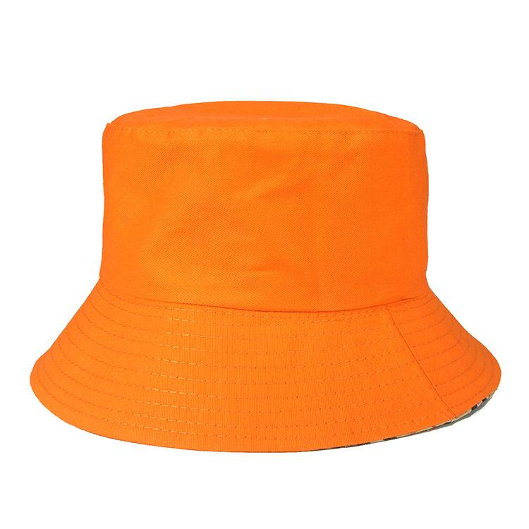 One Piece Custom Bucket Hat For Kids Bob Parent-child Panama Solid Wide Brim Cotton Cap Unisex Sunbonnet Fedoras Fisherman Caps