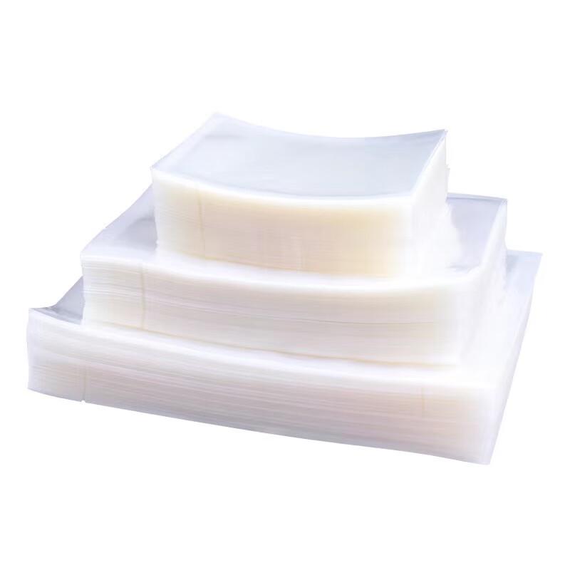 Smooth Clear PE+PET Vacuum Sealer Bags, 100-Pack