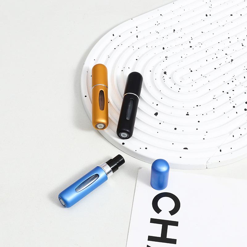 5/8ml Push-Type Aluminum Refillable Perfume Spray Bottle