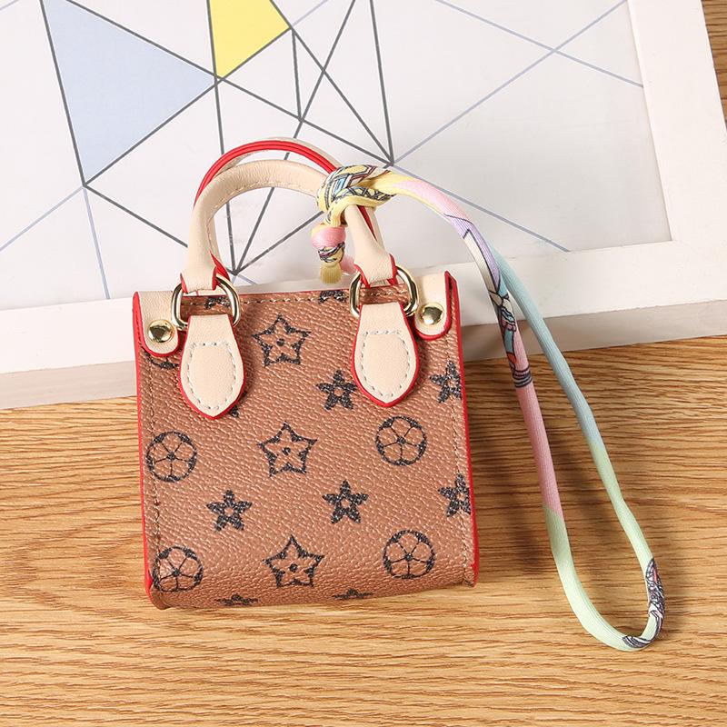 Tote bag mini change bag mini bag pendant earphone bag key bag car pendant surprise baby mini bag