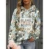 Women's Autumn and Winter 3D Printed Hooded Fashion Versatile Trend Breathable Casual Hoodies & Sweatshirts (women’s)