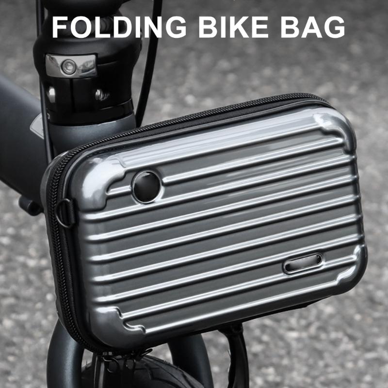 Folding Bicycles Bag Carriers Block Front Carriers Adapter Water Resistant Folding Bike Bag Cycling Accessory Bag