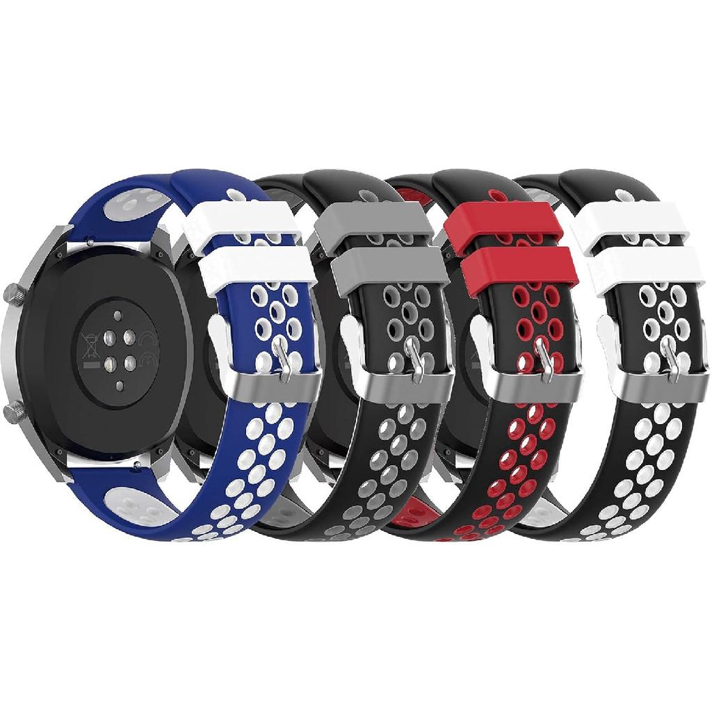 Band Compatible for Garmin Vivoactive 6 5 3/Venu sq/Venu/Venu 2 Plus/Forerunner 570 42mm 55 165 245 Music Watch,Adjustable Replacement Bands Sport