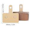 3 Paar Kupferbasierte Ganzmetall-Scheibenbremsbeläge Robuste Hochleistungs-Fahrradbremsbeläge Goldene Bremsbeläge Ersatzkit