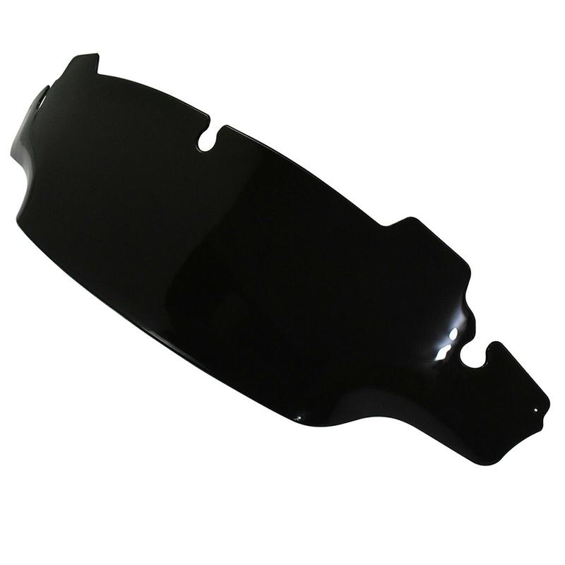 Black Motorcycle Batwing Fairing Wave Windshield Deflector for Harley Touring Street Glide Electra Glide Road Wind Protection Screen