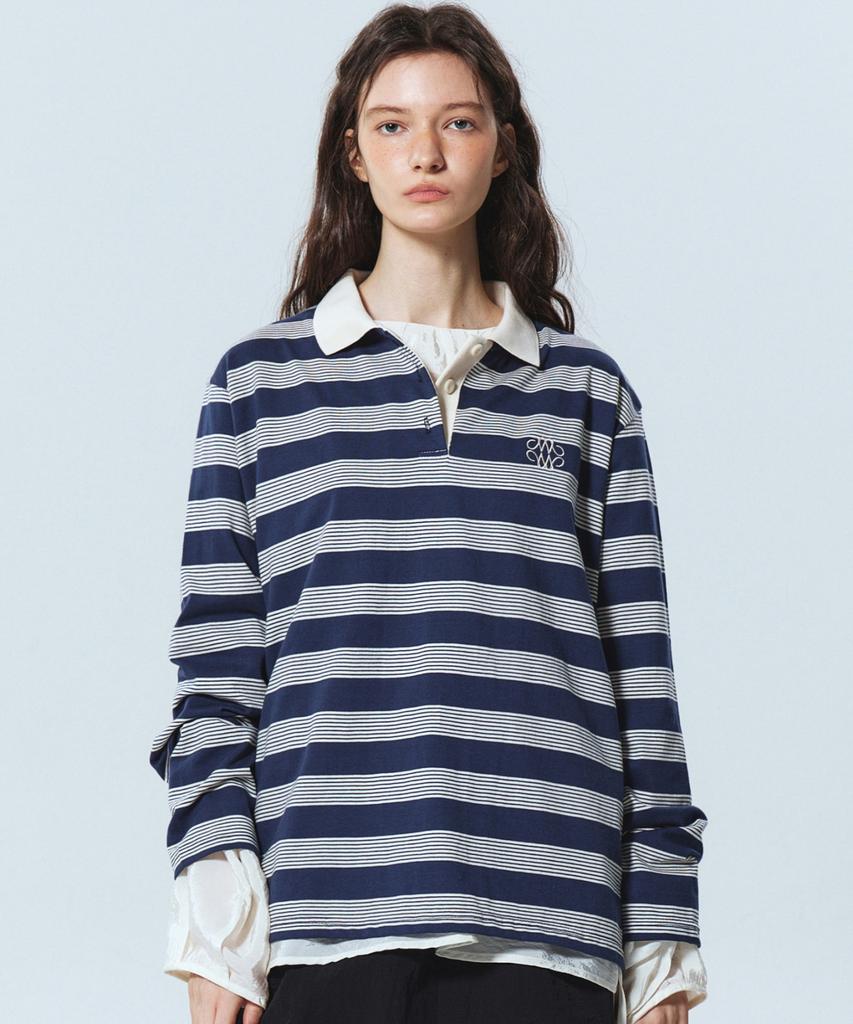 Nigaennikol Classic Stripe Pk Long Sleeve_Navy