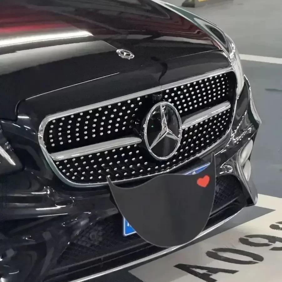 CRM1 3D Car Grill Emblem Star Badge Front Grill Logo For Mercedes Benz W204 W205 W213 X253 A B C E S CLA GLB GLC GLE GLS Accessories