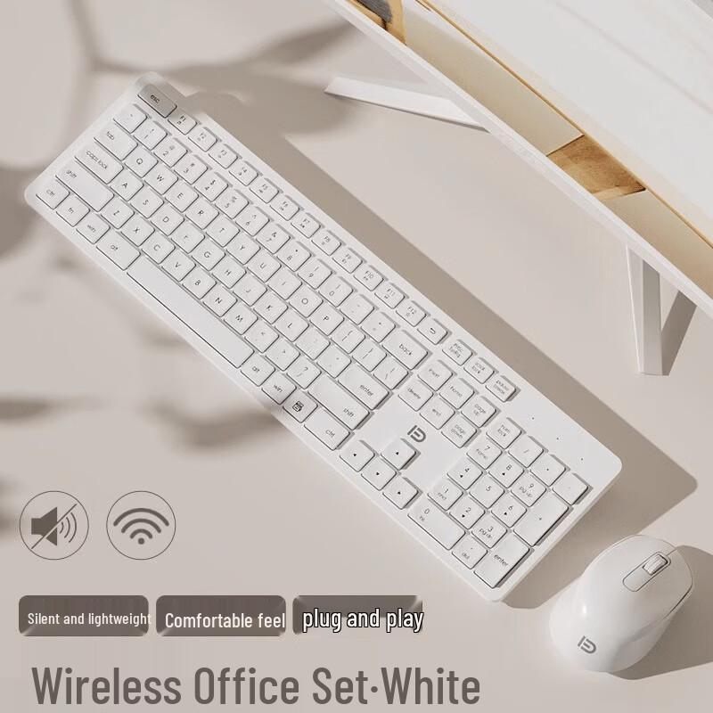 Fude EK783 Wireless Keyboard and Mouse Set