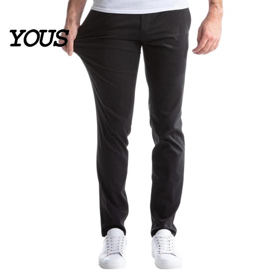 Slim Fit Stretch Chinos Men Twill Trousers, Pants, Solid Color Casual Business Attire for Straight Leg Pants Office Dating Daily Wear Soft Fabric