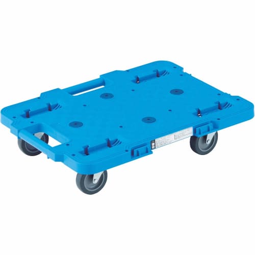 

TRUSCO Flat Truck Route Van 400 x 600 4 колеса Гибкий Синий MPB-600J-B