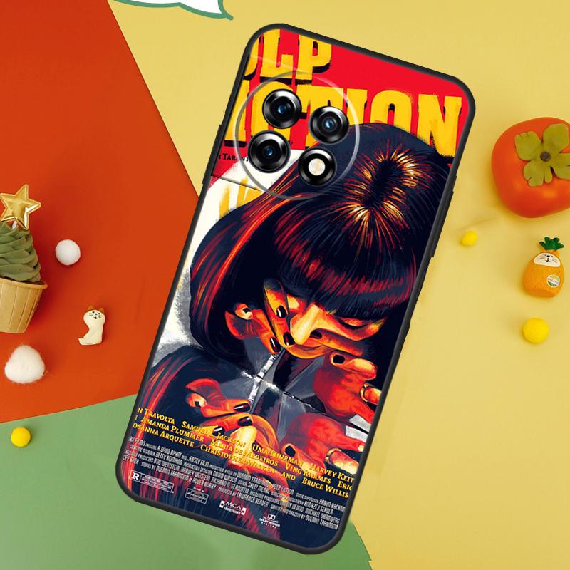 Pulp Fiction Movie Poster Case For OnePlus 9 10 Pro 11 12 13 15 13T 13R 12R 10T 8T Nord 5 CE 2 3 4 Lite N20 N30 Cover