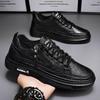 Spring/Summer New Men's Running and Sports Versatile Little White Shoes Men's Casual Leather Board Shoes