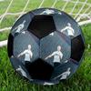 Erling Haaland Indoor Soccer Ball Colorful Machine Stitched PVC Size 5 Team Training Competition Ready Durable High-Bounce Cool Sports Gift