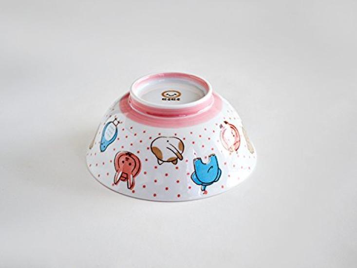 Tableware East Kids Ramen Animal for Girls Bowl, 16cm, Lover,