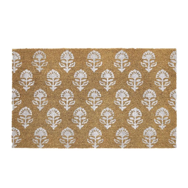 Outdoor Door 16 Inch Faux Coir Doormat Thickened - - Cut to Size for Entryway Patio