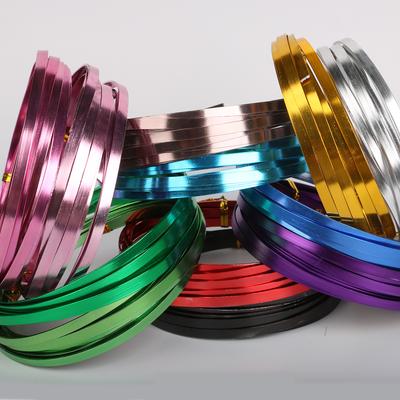 3 Meters/lot 5mmX1mm Flat Aluminum Wire For DIY Jewelry Findings Craft Making Thread