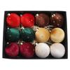 Complete Ornament Set Christmas Ornaments Velvet Decorations