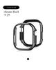 Adeo Apple Watch Chrome-Plated Glossy Bezel Ring Hard Watch Case (Type A)