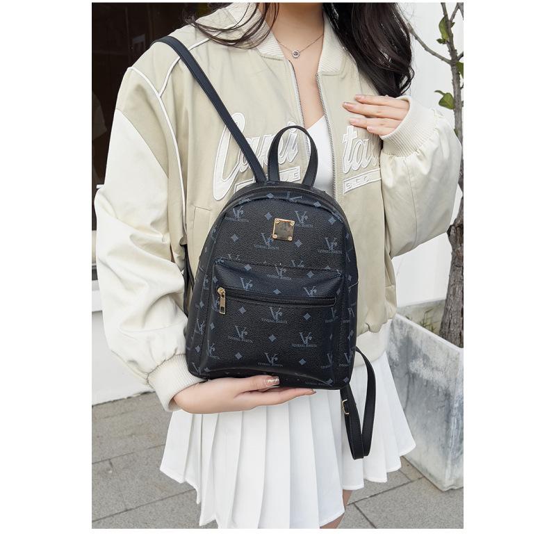 Tooxika Printed Backpack Two-piece Ladies Bag Girls Backpack