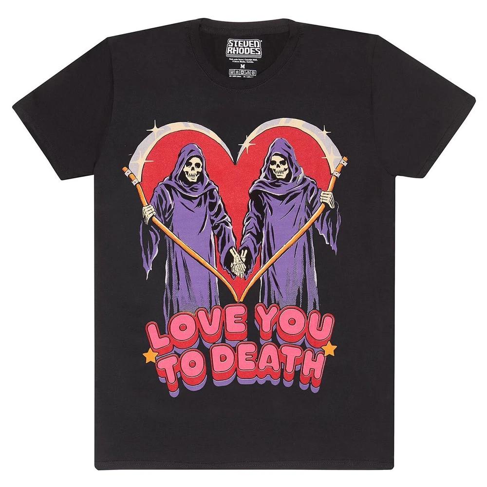 Steven Rhodes Love You To Death Tshirt S