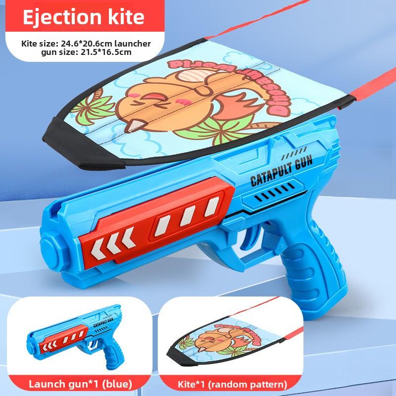Foam Catapult Toy, Outdoor Light-up Hand-thrown Glider Interactive Toy