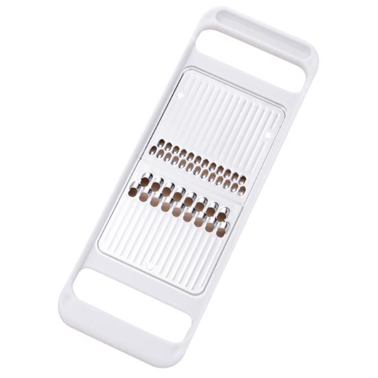 

Овощерезка Супер Острая Двусторонняя Многофункциональная Нескользящая Гофрированная Сетка Измельчитель Моркови Огурца Кухонный Инструмент белый