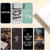 NH16 Coffee Time Transparent Phone Case for Motorola Moto G40 G04 G05 One Ace Action  Fusion + Plus Hyper Macro Vision Zoom