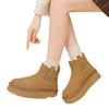 thick-soled snow boots women's new winter cold-proof and warm cotton shoes women's velvet thickened cotton boots children