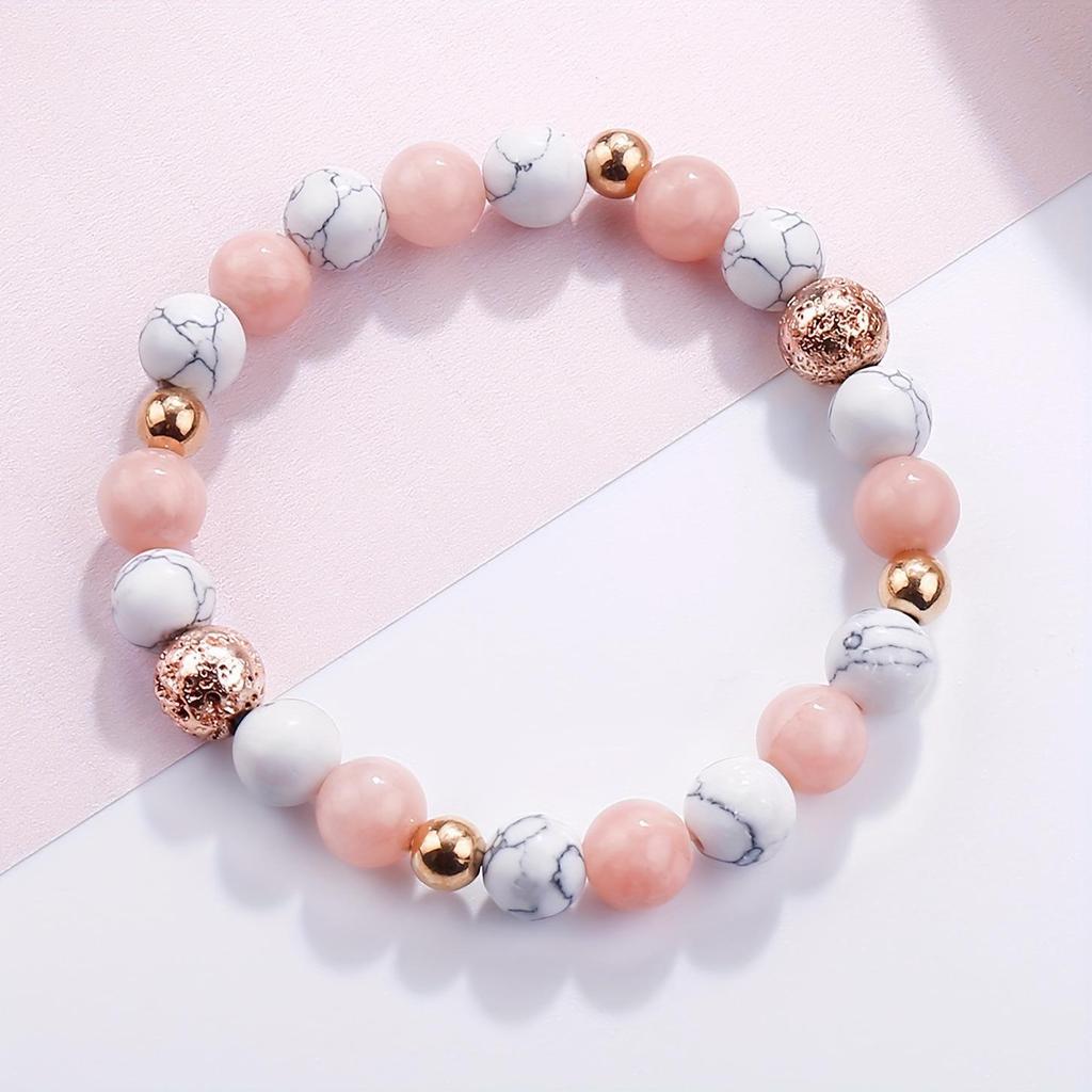 Charming Beaded Bracelets for Couples