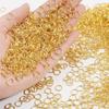 200-500Pcs Iron Double Ring Jump Ring For DIY Necklace Bracelet Jewelry Making Craft Accessories