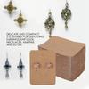 Jewelry Display Storage Paper Cards Earring Ear Stud Necklace Hairpin Hanging Card