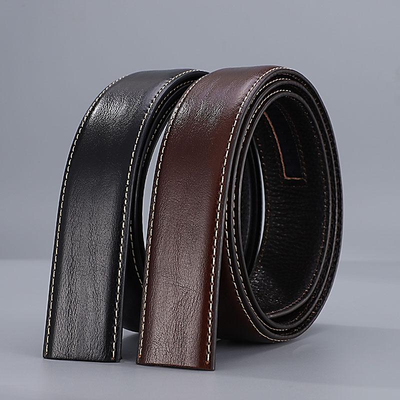 First Layer Cowhide Automatic Belt Men'S Business Crocodile Pattern Dragon Green Belt Wide Waist Seal