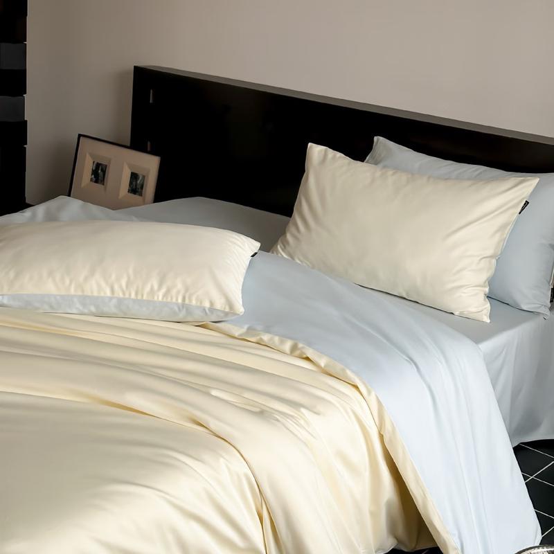 Lilang 100s Cotton Sateen All-Season 4-Piece Bedding Set