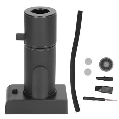 Drink Cocktail Smoker Adjustable Gear Aluminum and Zinc Alloy Handheld Smoke Infuser Kit for