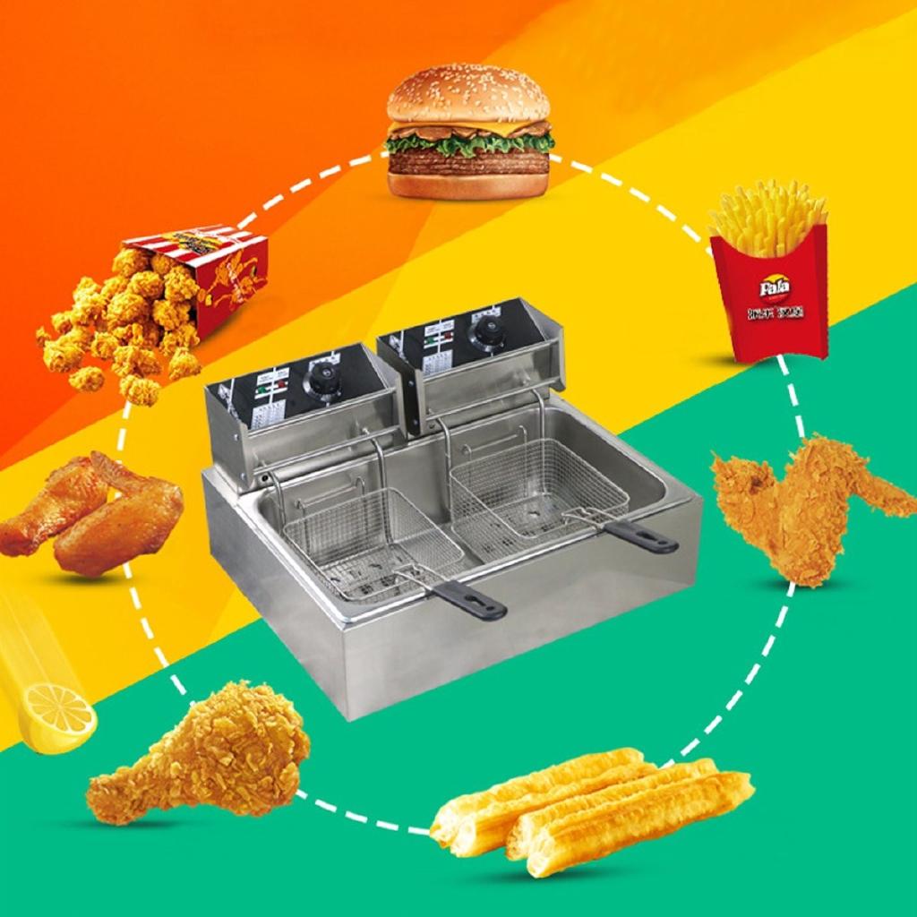 Restaurant Equipment Kitchen Equipment Pressure Electric Fryer Machine 12L Potato Fryer Air Fryer Electric Fryer 5000W