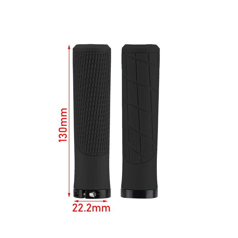 Lockable Anti-Slip Bicycle Handle Cover Wear-Resistant Comfortable for City Commute Mountain Riding