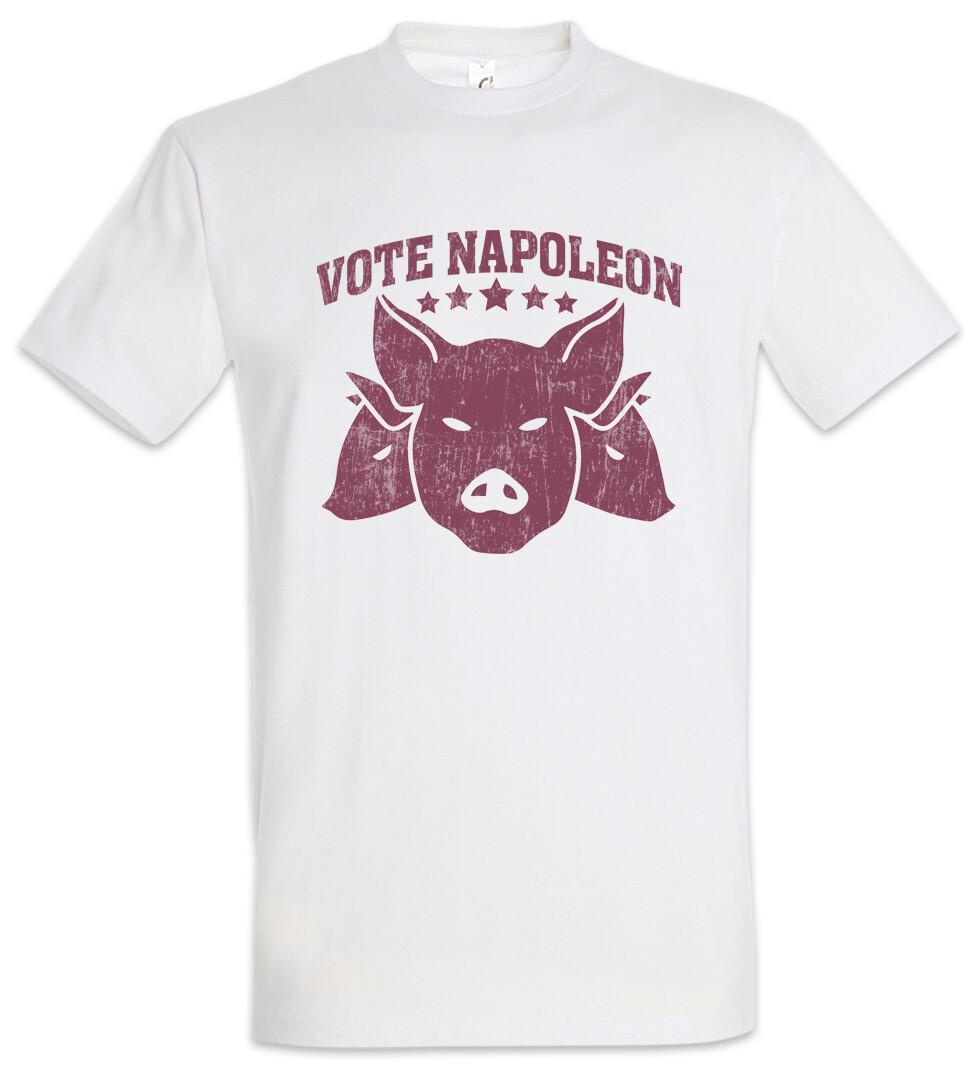 Vote Napoleon Mens T Shirt Mens Womens Tees Top Farm Of Animals Animal George Farm Orwell Pig XL