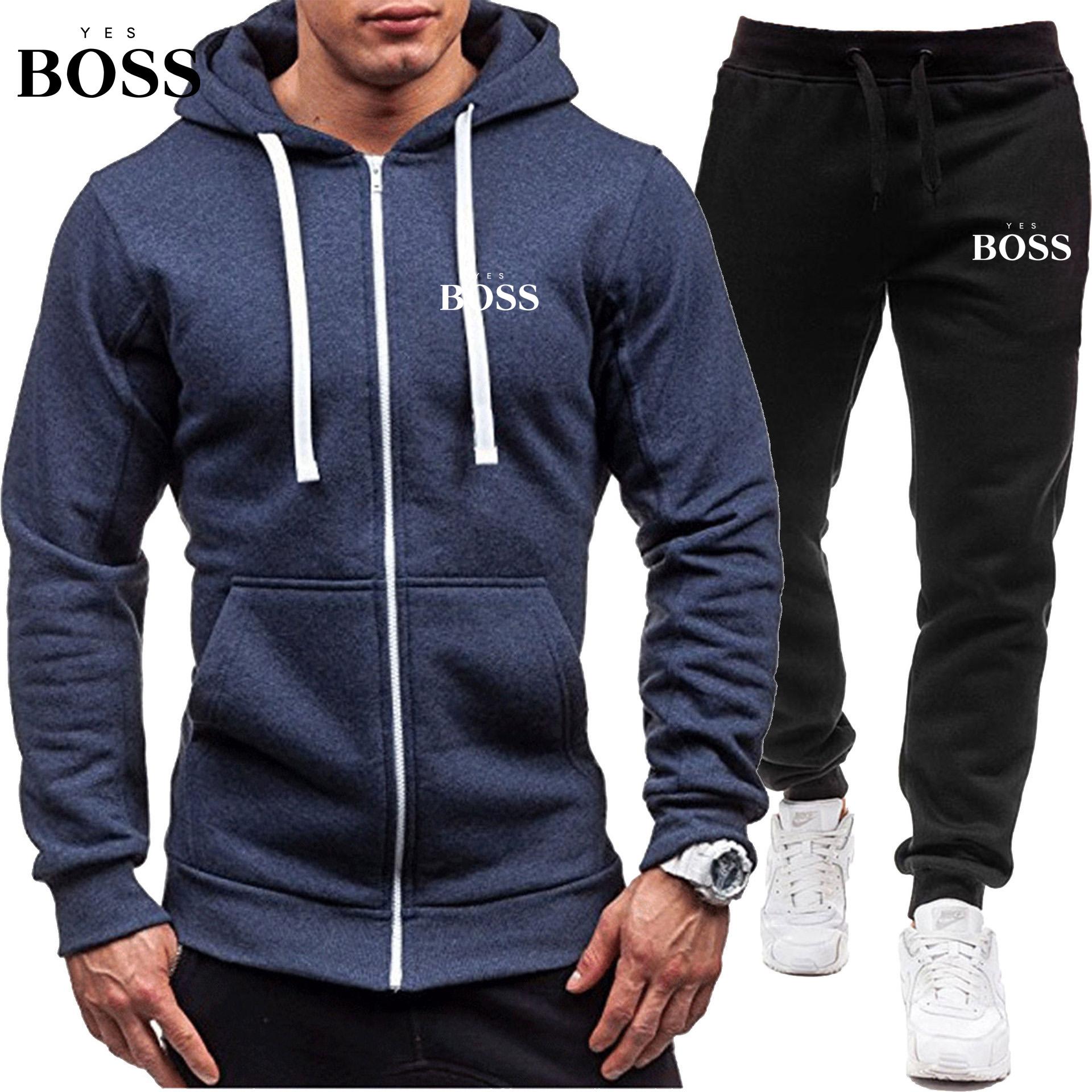 

Светло-серый 2024 Новый Повседневный Толстовка Молния С Капюшоном Толстовка Куртка Мужской Однотонный Кардиган Спортивный Мужской Комплект Толстовки 3XL темно-синий