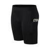 Men's High Elastic Compression Shorts with Pockets - Quick-Drying Athletic Base Layer for Running and Basketball