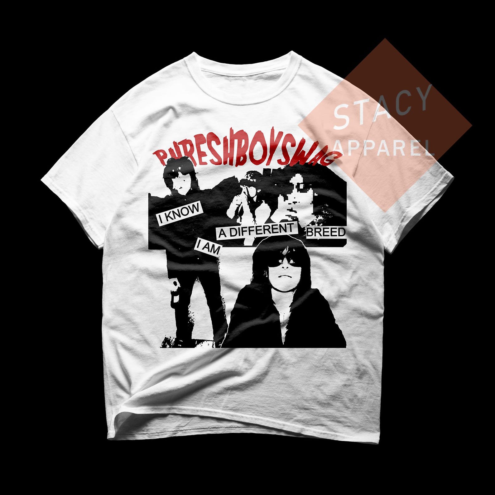 Limited Phreshboyswag Unisex T-shirt - Phreshboyswag Custom Heavy Cotton Tee XL