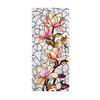 Pellicola Decorativa Arcobaleno per Vetri Privacy Vetro Colorato Fiori Piante Adesivo Riutilizzabile Non Adesivo per Finestre Camera da Letto Blocca Sole