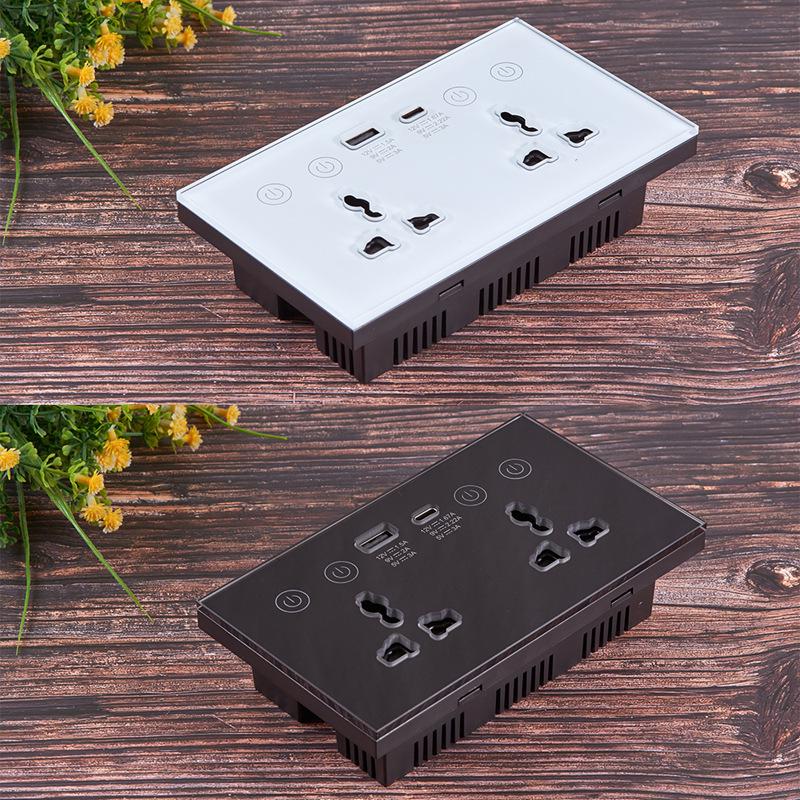 Tuya WiFi Smart Wall Socket with Alexa & Google Home Voice Control