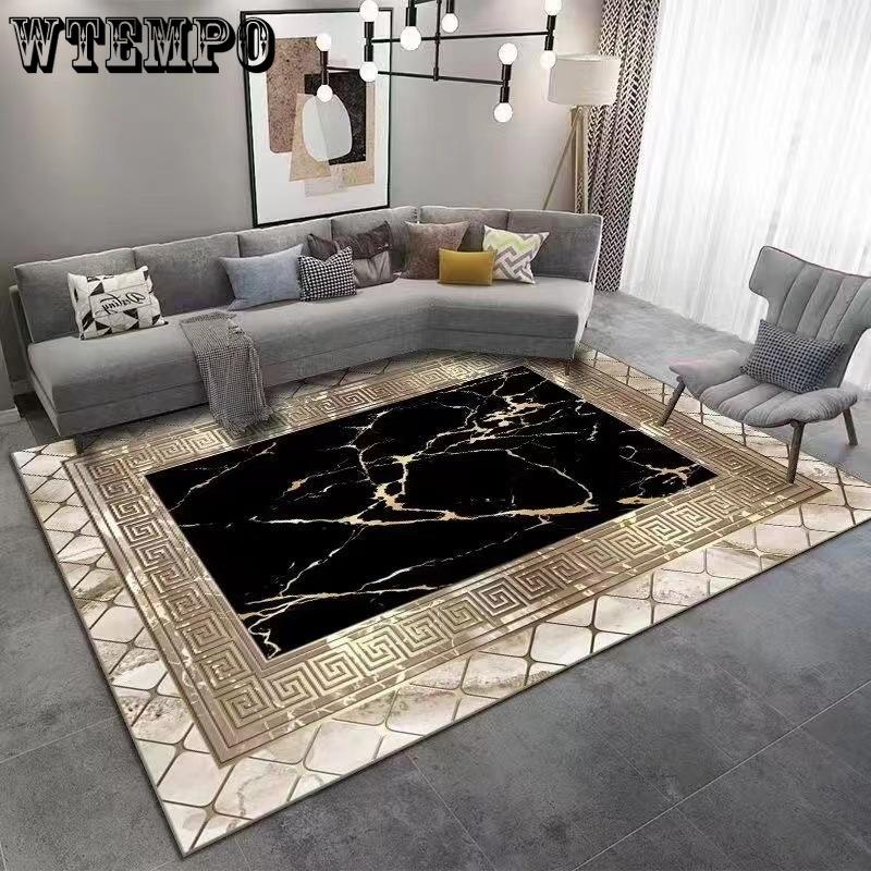Living Room Carpet Dirt Resistant and Easy To Maintain Bedside Carpet Sofa Coffee Table Large Area Carpet
