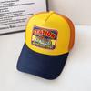 American Retro Baseball Cap Mesh Breathable UPF50+ Unisex Hip Hop Streetwear Adjustable Vintage Sun Hat