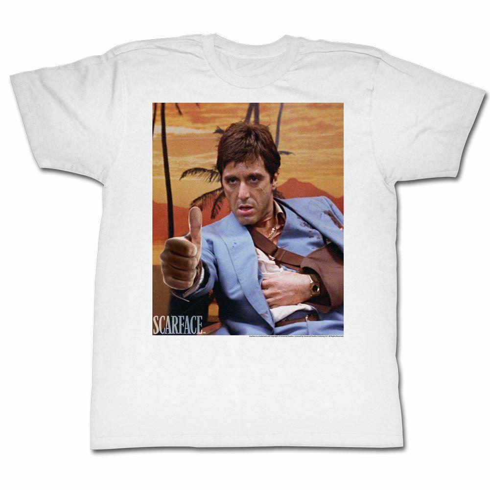Scarface Thumbs Ammo White T-Shirt L