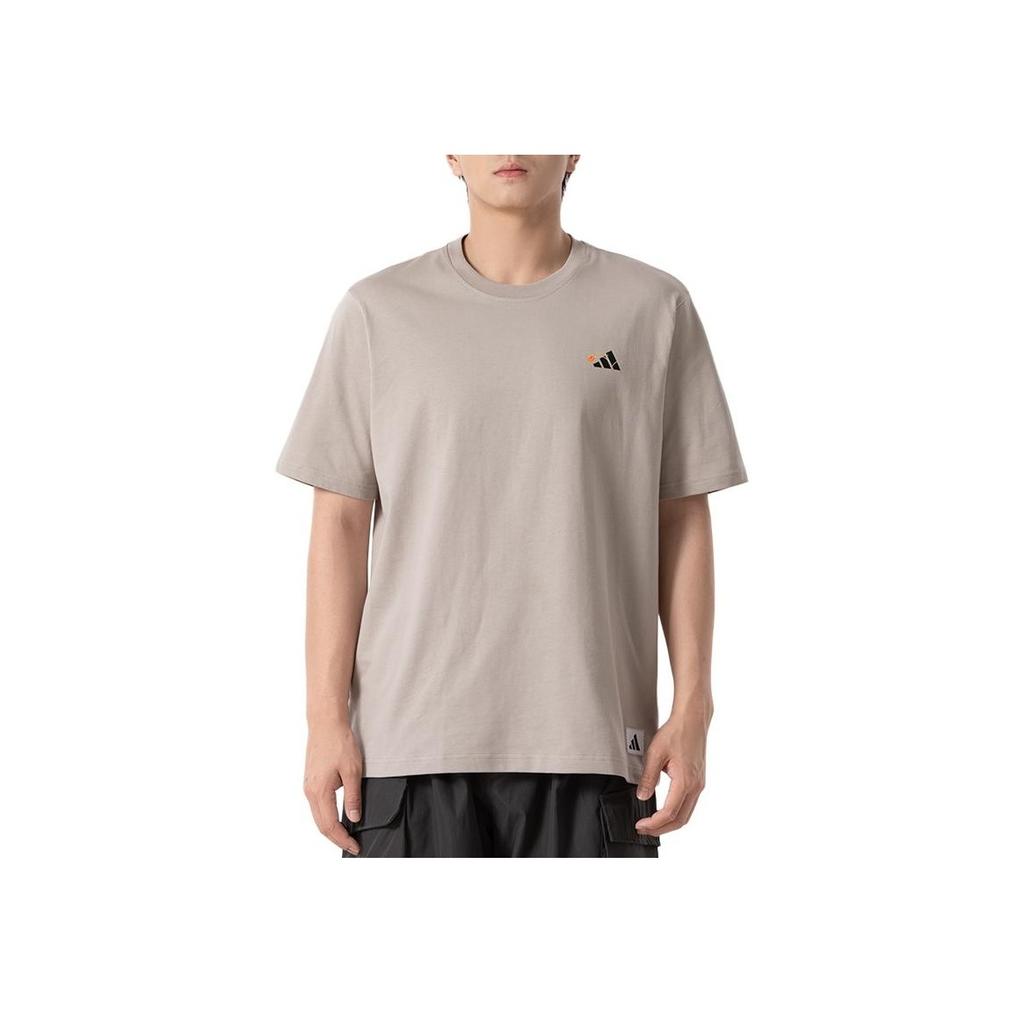 Adidas Logo Print Casual Short Sleeve T-Shirt Men Tops KC2867