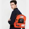 Fusella European Navy Life Jacket Casual Backpack For Daily Commuting