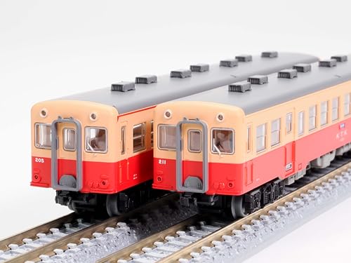 TOMYTEC Railway Collection, Kominato Railway Kiha 200 Series 205 + 211 2-Car Set, Diorama Supplies, 336778