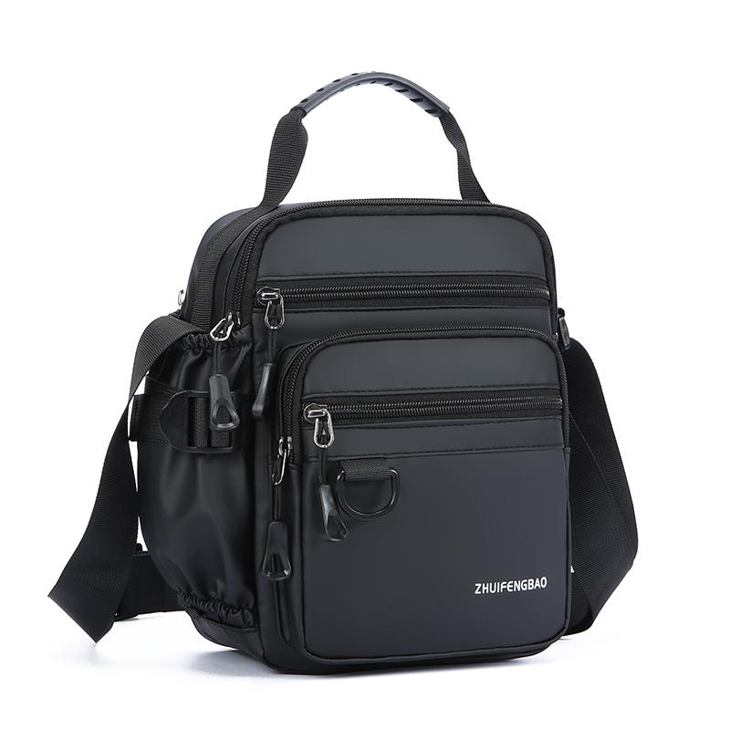 Fashion Casual Men's Bag Handbag High Quality Man Crossbody Bags Travel Bag Stylish Men's Shoulder Bag with Bottle Pocket